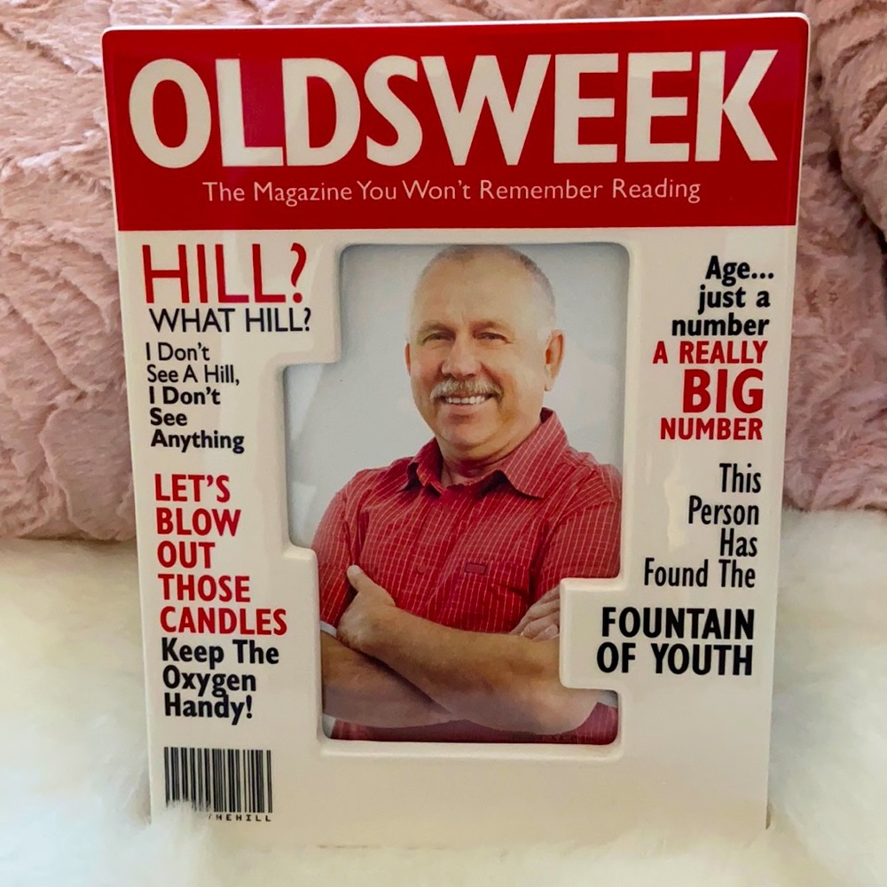 Oldsweek Humourous Magazine Picture Frame BNIB